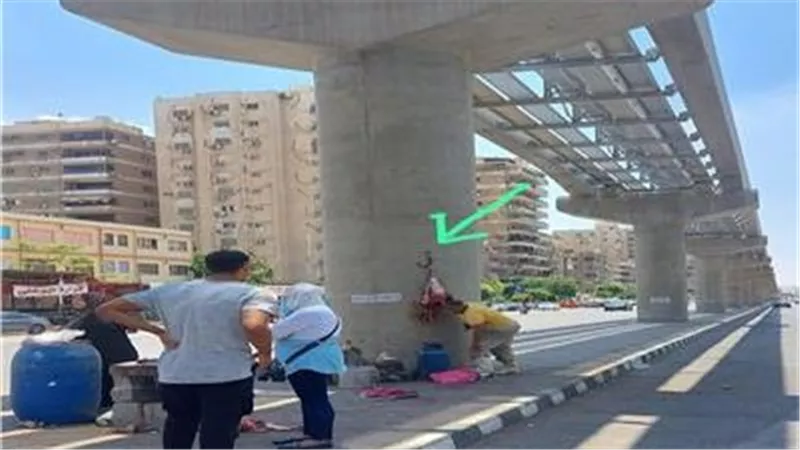 قضى العيد على البورش.. القصة الكاملة لضبط جزار المونوريل وهيئة الأنفاق تكشف حالة الكوبري