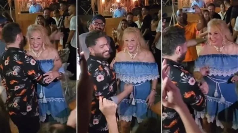بعد رقصها مع تامر حسني.. صور أثارت الجدل لـ نادية الجندي | شاهد