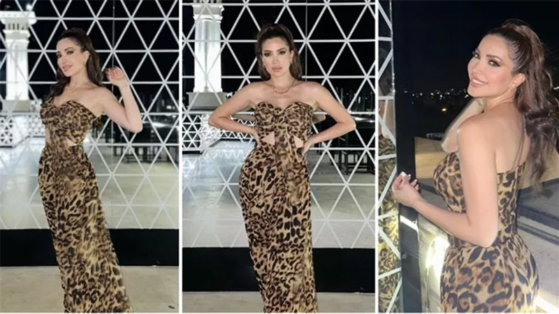 تايجر مكشوف.. أحدث ظهور لـ نسرين طافش بإطلالة جريئة | شاهد