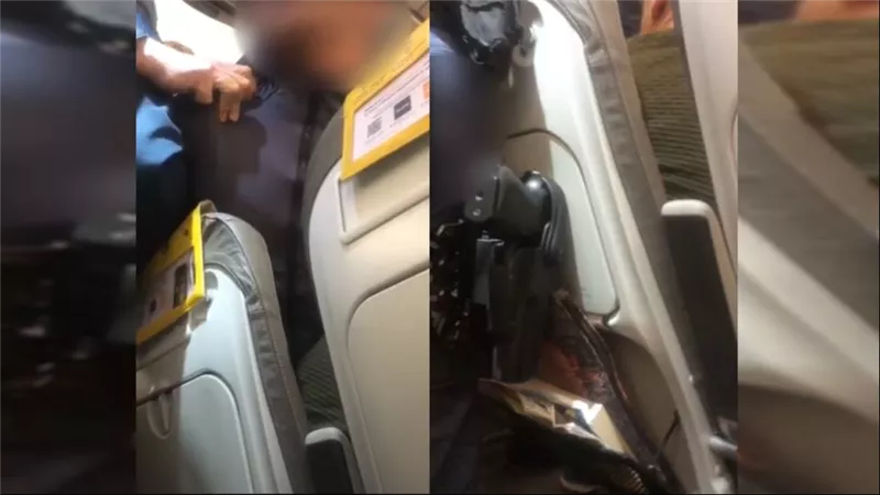 ورقة مكتوب فيها كلمتين.. طائرة فرنسية تهبط اضطراريا في روما بسبب مصري 
