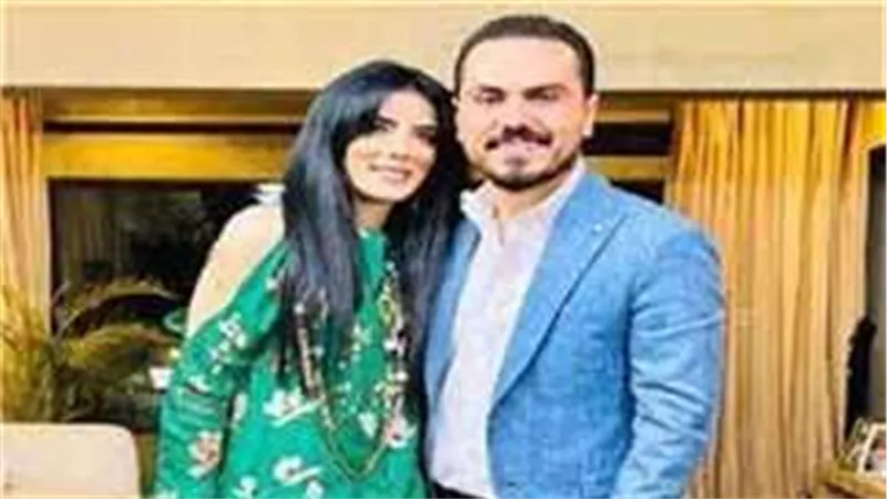 بعد الوردة والمصحف.. حقيقة زواج حورية فرغلي ونزار الفارس | شاهد