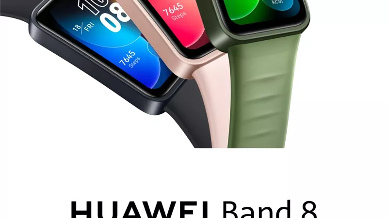 HUAWEI Band 8: قطعة إكسسوار عصرية ومساعد صحي مع عمر بطارية يصل إلى أسبوعين