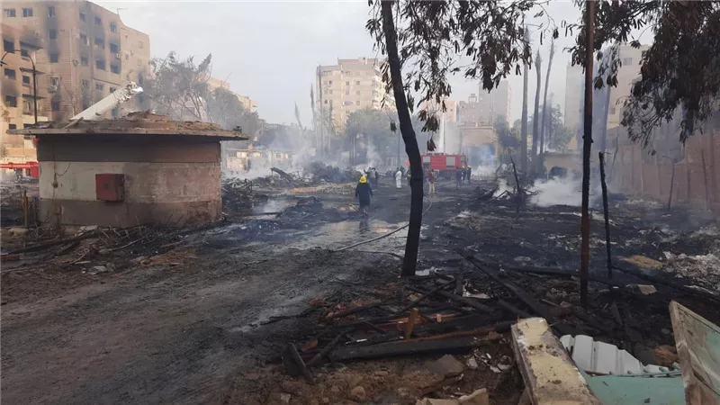 قنبلة موقوتة خلف ستوديو الأهرام.. كيف منعت الحماية المدنية الكارثة؟