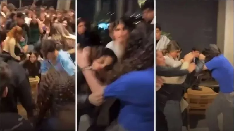 شد شعور وألفاظ خارجة وخلاف على شاب.. التفاصيل الكاملة لمشاجرة فتيات التجمع الخامس | شاهد 