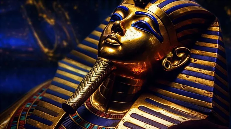 بعدما أثار الجدل..حقيقة المنشور المتداول عن جملة سرية في قناع توت عنخ آمون