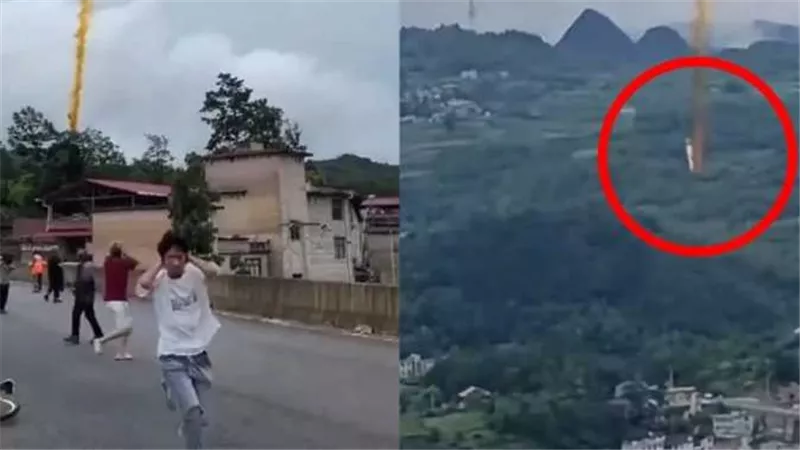 الصين منعت نشر مقاطع الفيديو المرعبة.. حكاية صاروخ فضائي يهدد حياة أهالي قرية 