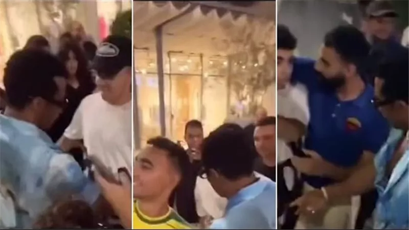 ضربه بالقلم.. خناقة شوارع بين محمد رمضان وشاب في الساحل الشمالي | شاهد