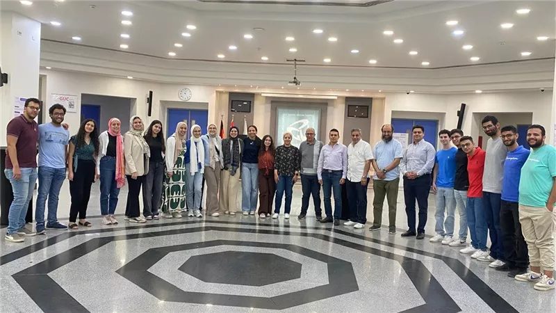 الجامعة الألمانية بالقاهرة تنظم معرض لمشاريع تخرج طلاب كلية هندسة وتكنولوجيا المعلومات (صور)