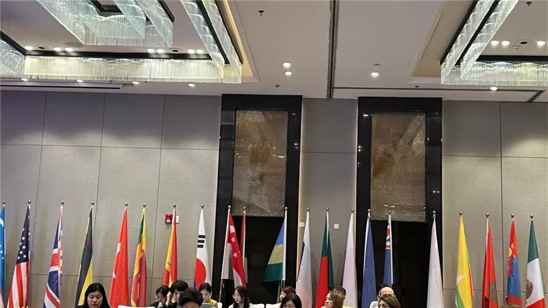 رئيسة الجامعة المصرية الصينية تشارك في مؤتمر رئيسات الجامعات على مستوى العالم بالصين (صور)