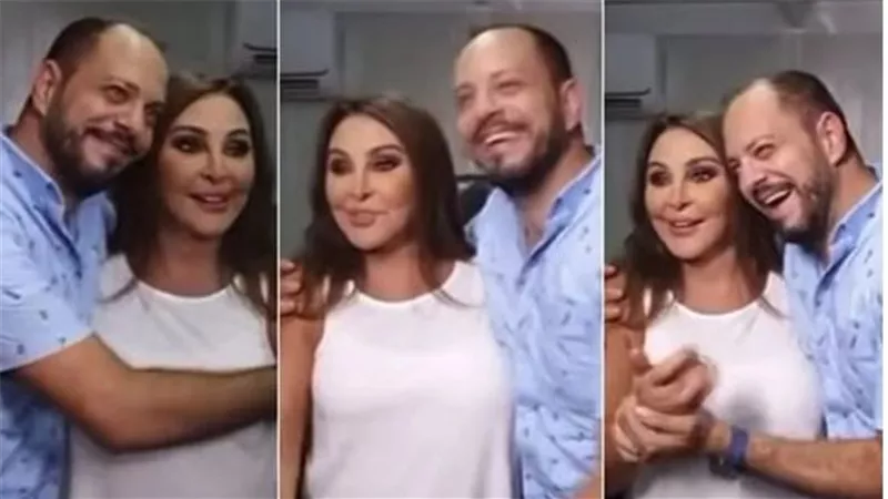 رد غير متوقع.. معجب يفاجئ إليسا ويحضنها أمام الكاميرات | شاهد