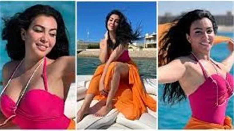 متلاقيش مثالها ست.. إطلالة مثيرة للفنانة ميرهان حسين | شاهد