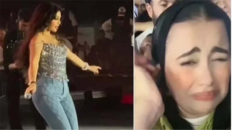ذنوب على الفاضي.. فتاة تشعل السوشيال ميديا بفيديو من حفل هيفاء وهبي بكفر الشيخ | شاهد