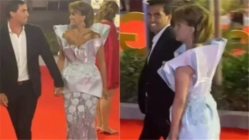 بعد ظهورها برفقة شاب.. رد فعل غريب من غادة عبدالرازق | فيديو
