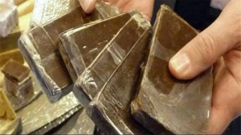 ضبط عاطل بحوزته ٢٥ فرش حشيش بالإسماعيلية