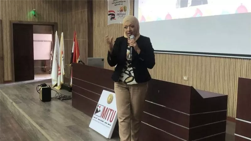 أمين عام صندوق تطوير التعليم تشهد حفل استقبال الطلاب الجدد والقدامي بجامعة مصر التكنولوجية
