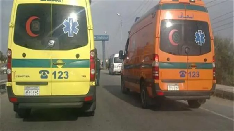 إصابة 8 أشخاص في حادث تصادم علي الطريق الدولي بمحافظة البحيرة 