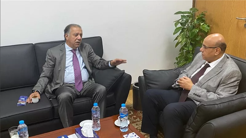 رئيس جامعة النيل يستقبل رئيس لجنة الشؤون الإفريقية بمجلس النواب (صور)