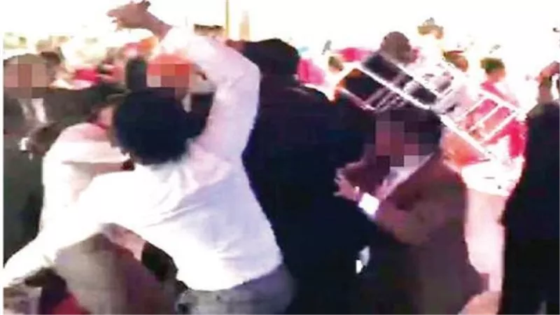 قاعة الفرح قلبت ساحة حرب.. زفاف يتحول إلى بركة دماء وسقوط قتيل وجريح بالدقهلية
