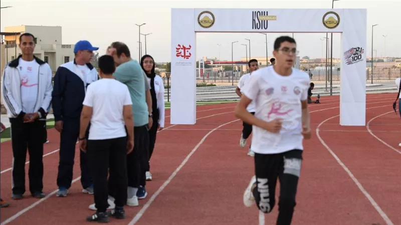 جامعة الملك سلمان تنظم ماراثون رياضي ضمن مبادرة 100 يوم رياضة (فيديو وصور)