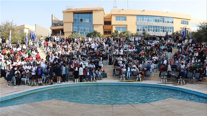 جامعة بدر تحتفل بختام البطولة الرياضية بحضور الإعلامي أحمد شوبير (صور)