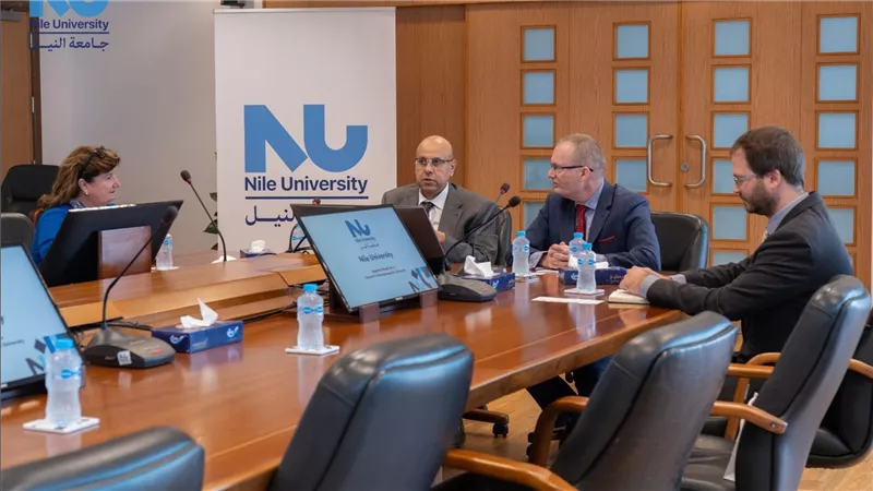 جامعة النيل تستقبل سفير التشيك لبحث تعزيز الروابط التعليمية والثقافية بين الطرفين