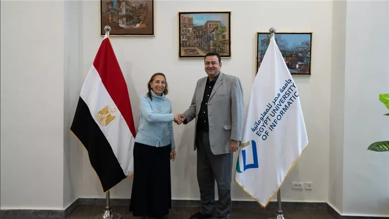 رئيس جامعة مصر للمعلوماتية: اختيار عمرو المصرى نائبًا لجامعة مطروح إضافة قوية للتعليم الجامعي