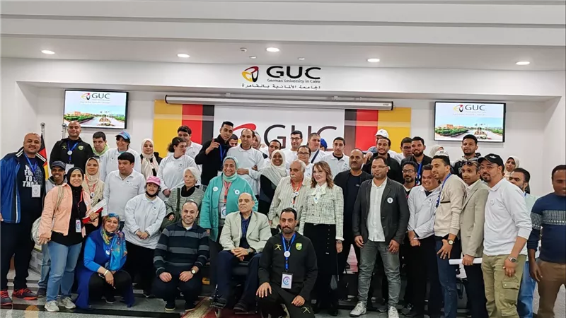 مركز دعم المجتمع بالجامعه الألمانية بالقاهرة يحتفل باليوم العالمى لذوى الإعاقة (صور)