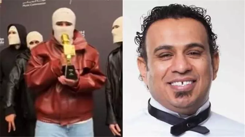 بعد جائزة بيلبورد.. لقطة طريفة بين توليت ومحمود الليثي بسبب عم المجال | فيديو
