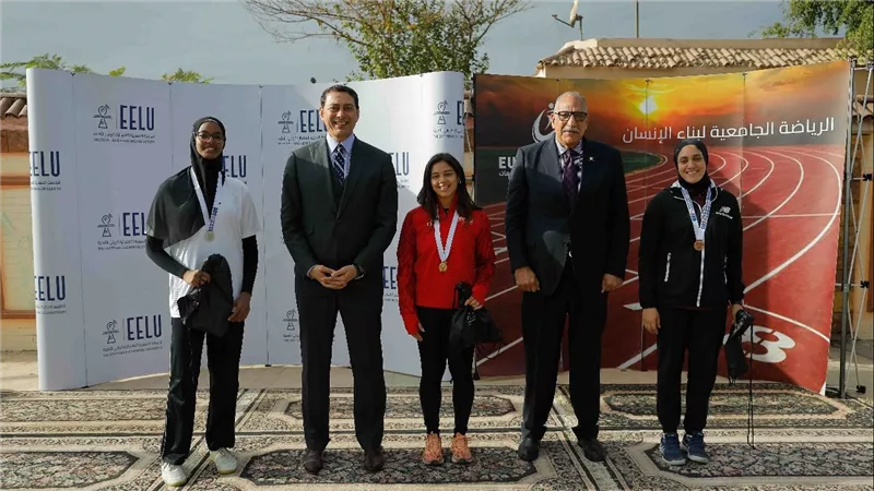 المصرية للتعلم الإلكتروني الأهلية تستضيف الدورة الرياضية 52 للجامعات والمعاهد (صور)