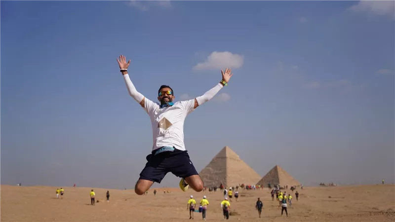 ذا تراي فاكتوري تنظم الدورة السادسة من نصف ماراثون الأهرامات برعاية مراكز