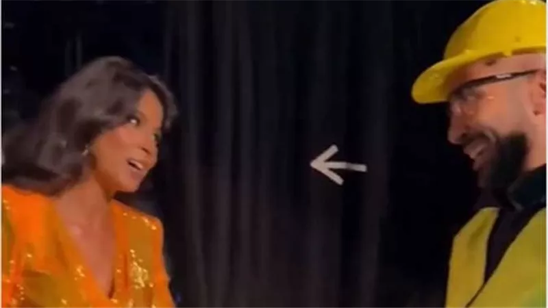 خسيتي؟.. لقاء طريف يجمع روبي وأحمد سعد في كواليس ميدل بيست | فيديو