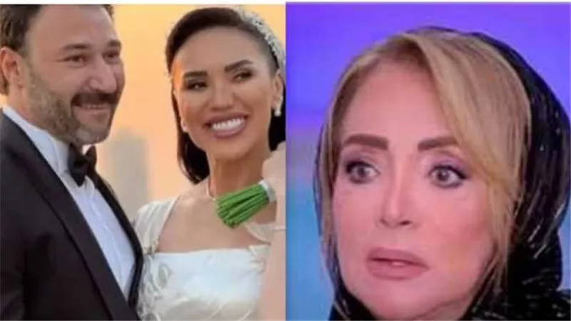 الغل والسواد مالي قلوبكم.. هجوم ناري من شهيرة على منتقدي زفاف مي فاروق ومحمد العمروسي | شاهد