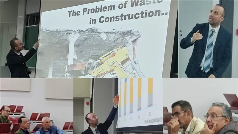 هندسة الجامعة الألمانية بالقاهرة تناقش مضمون فوائد البناء الدوار.. تفاصيل
