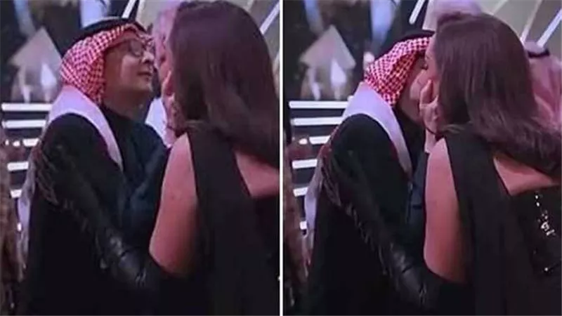 آخرها أنغام وعبدالمجيد عبدالله.. حكاية قبلات جريئة ورّطت نجوم الفن | شاهد