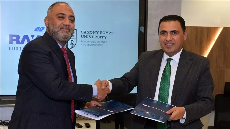 توقيع مذكرة تعاون بين جامعة ساكسوني مصر للعلوم التطبيقية وراية للخدمات اللوجستية