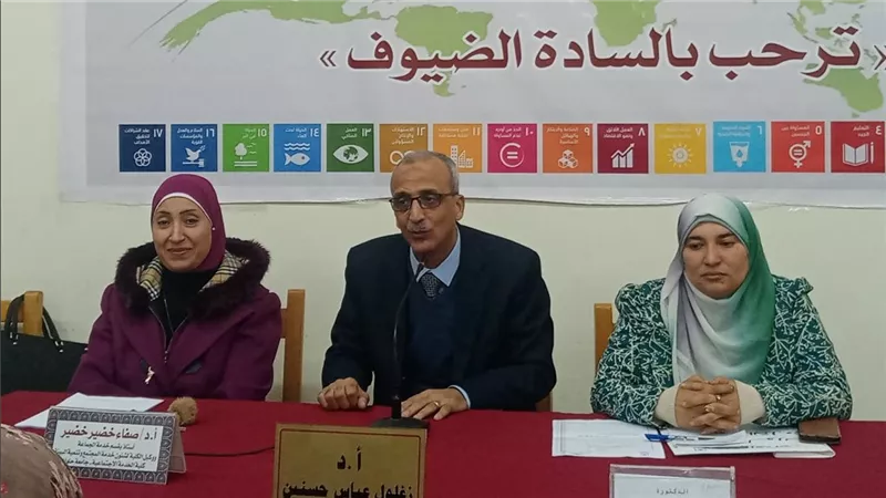 كلية الخدمة الإجتماعية جامعة حلوان تنظم مجموعة ندوات متنوعة