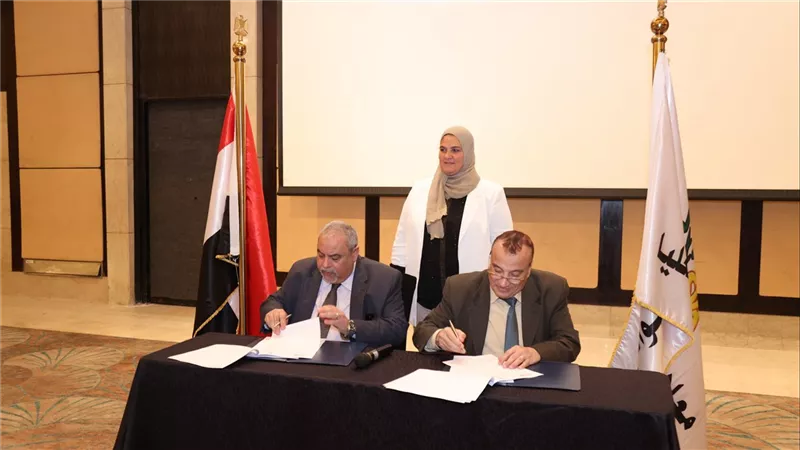 بروتوكول تعاون بين مركز بحوث الفلزات ومعهد الوادي العالي للهندسة والتكنولوجيا
