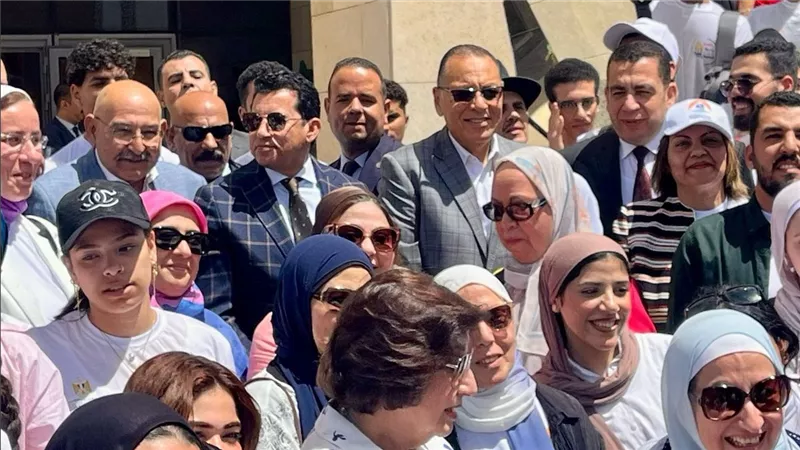 جامعة 6 أكتوبر تنظم ماراثون الدراجات بالتعاون مع وزارة الشباب والرياضة 
