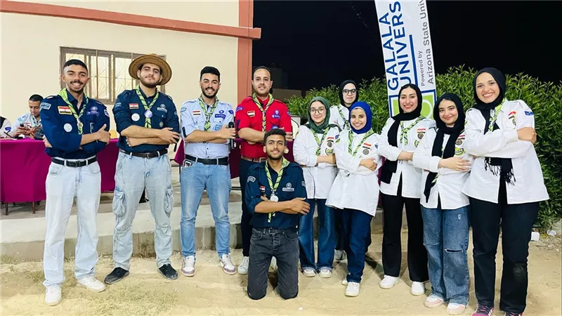 جامعة الجلالة تنظم مهرجانها الكشفي الأول.. صور