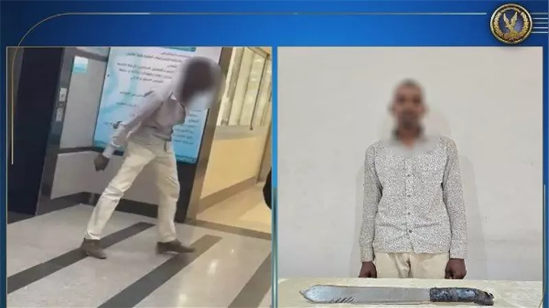  عنده مشكلة مع مراته.. القصة الكاملة لتعدي شخص على العاملين بمستشفى | شاهد