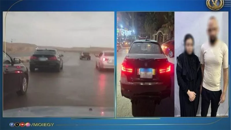 وقف العربية يا هرمي نفسي.. كواليس فيديو أشعل السوشيال ميديا | شاهد