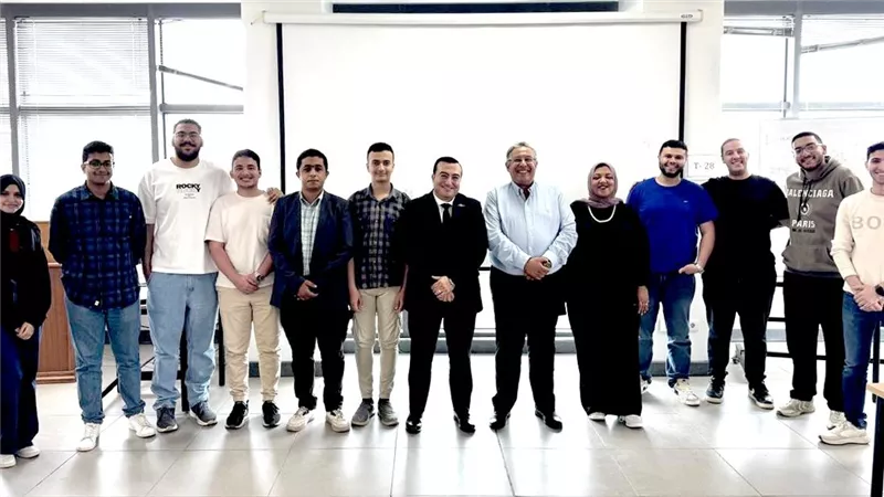تفاصيل محاضرة حول المنازعات والمطالبات في عقود التشييد بالجامعة الألمانية بالقاهرة