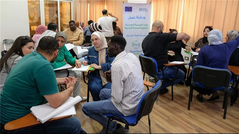 مؤسسة جذور من أجل التنمية تختتم فعاليات ورشة عمل لتعزيز الصحة العامة للشباب المصريين واللاجئين