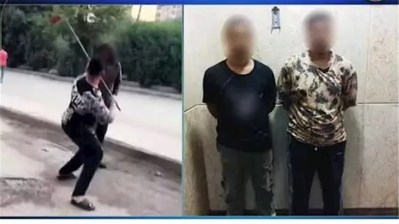 فيديو مسيء.. القصة الكاملة للقبض على المتهمين بالتنمر على مشرد بالجيزة | شاهد