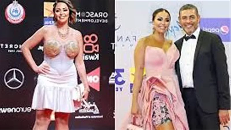 في الطائرة.. داليا البحيرى وزوجها يثيران الجدل بهذه الإطلالة | شاهد 