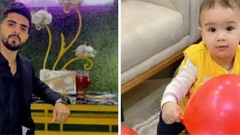 ماتوا في حضن بعض.. تفاصيل مأساوية في مصرع شاب وابنه الرضيع بحادث تصادم