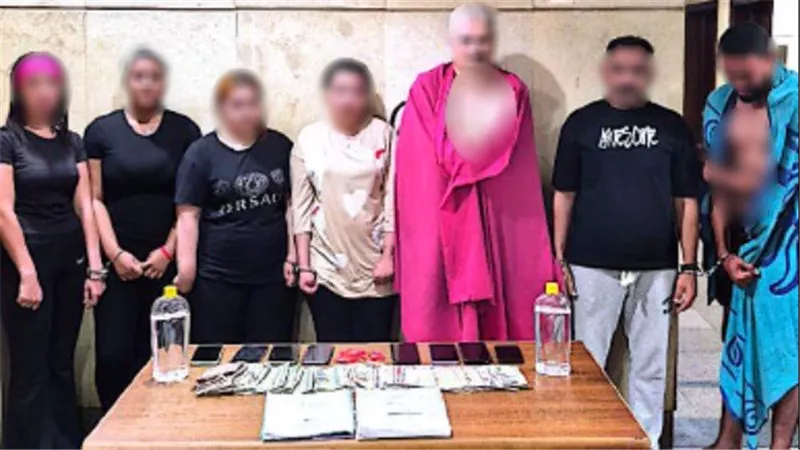  يمارسون الرذيلة.. تفاصيل القبض على 4 سيدات و3 رجال داخل نادى صحى بأكتوبر 
