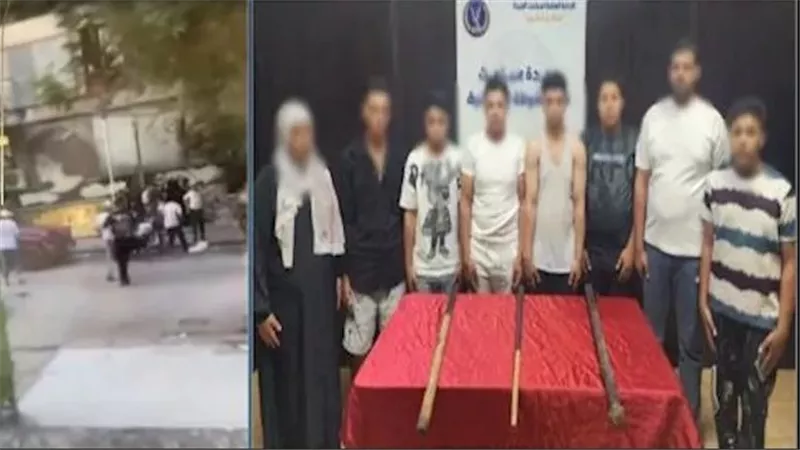  7 متهمين وسيدة.. مشاجرة أمام مول بالعمرانية بسبب فستان زفاف | فيديو