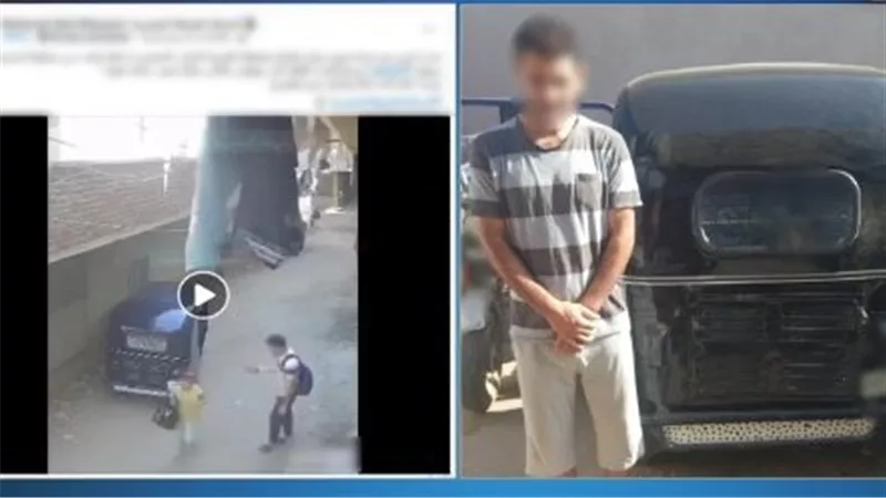 فيديو صادم.. سائق يستدرج طفلة ويتحرش بها داخل توك توك | شاهد