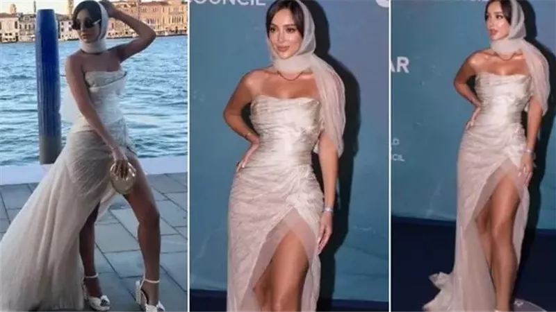 مش فارقلي.. رد ناري من بسمة بوسيل على منتقدي إطلالتها الجريئة في فينيسيا | شاهد